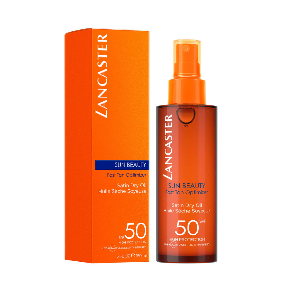 Sun Beauty Dry Oil Fast Tan Optimizer SPF 50, 5 Ounce