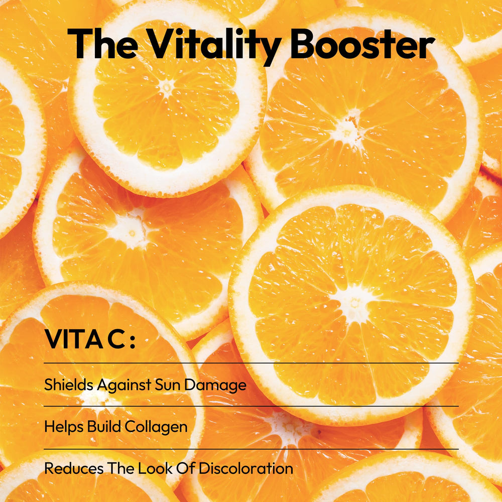 Vita C Sheet Mask, Daily Face Mask with Vitamin C to Renew Skin, Korean Beauty Favorite, 5-Pack