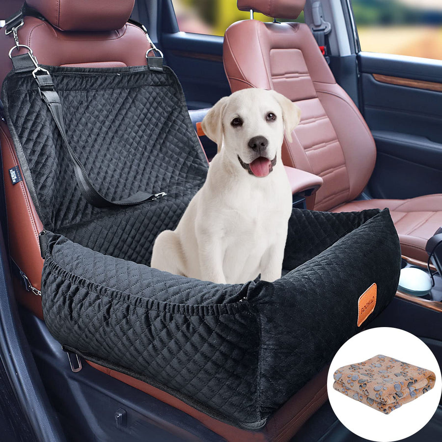 Bochao Multipurpose Car Seat for Large Dogs; Comfortable & Safe - Convertible Dog Bed & Sofa Cushion