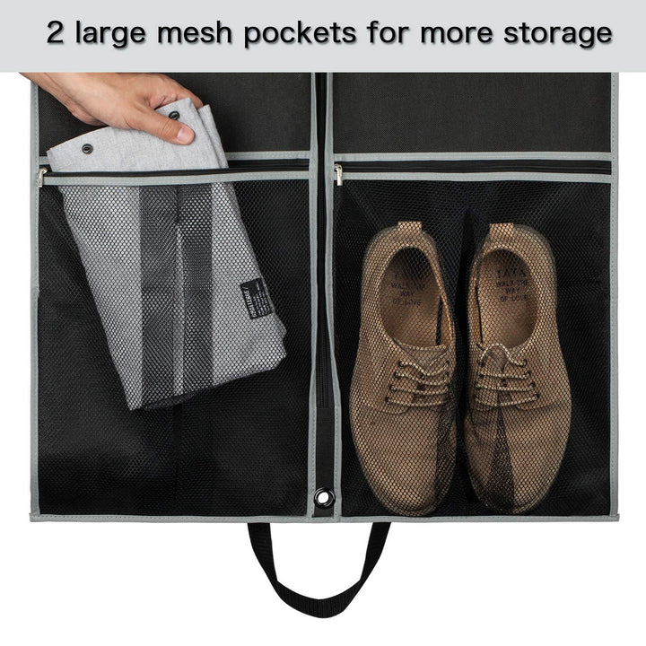 Zilink 43 Garment Bag Suit Bags for Travel with Pockets