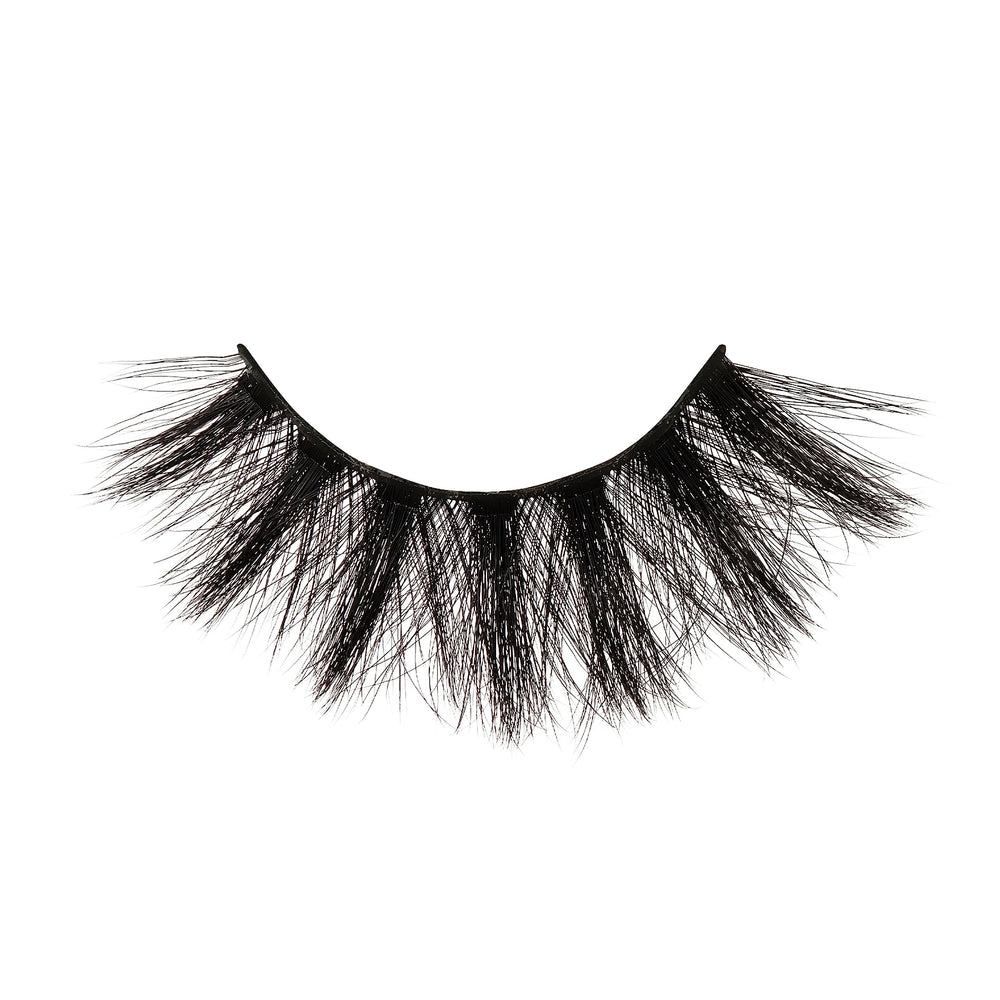 Lash Couture Matte Black Faux Mink Collection, False Eyelashes 1-Pack, Soft Real Mink Texture & Matte Finish, High Impact Color, 3D Volume, Knot-Free Lash Band, Reusable, Matte Velvet, 1 Pair