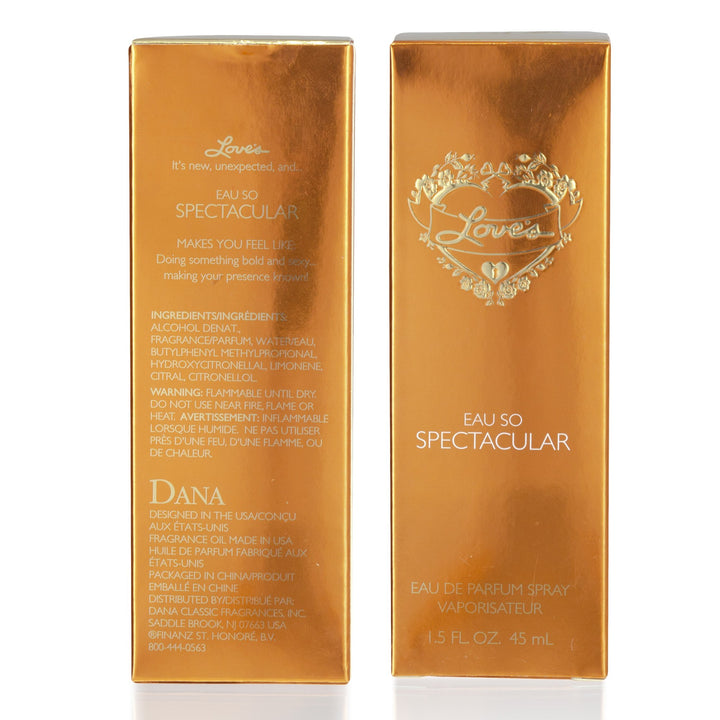 LOVE&#39;S EAU SO SPECTACULAR EAU DE PARFUM SPRAY 1.5 FL. OZ. BY DANA CLASSIC FRAGRANCES Classic Fragrances