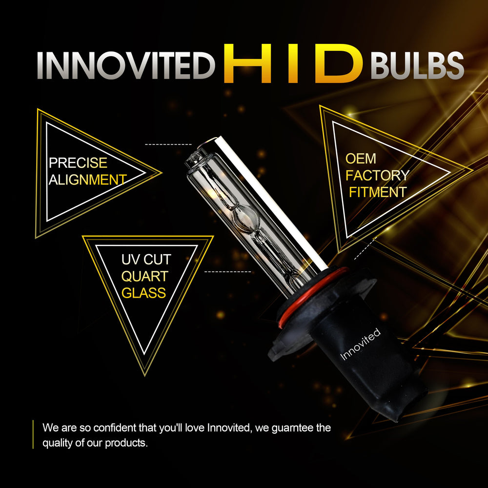 HID Xenon H1 6000K Replacement Bulbs (1 Pair) Diamond White