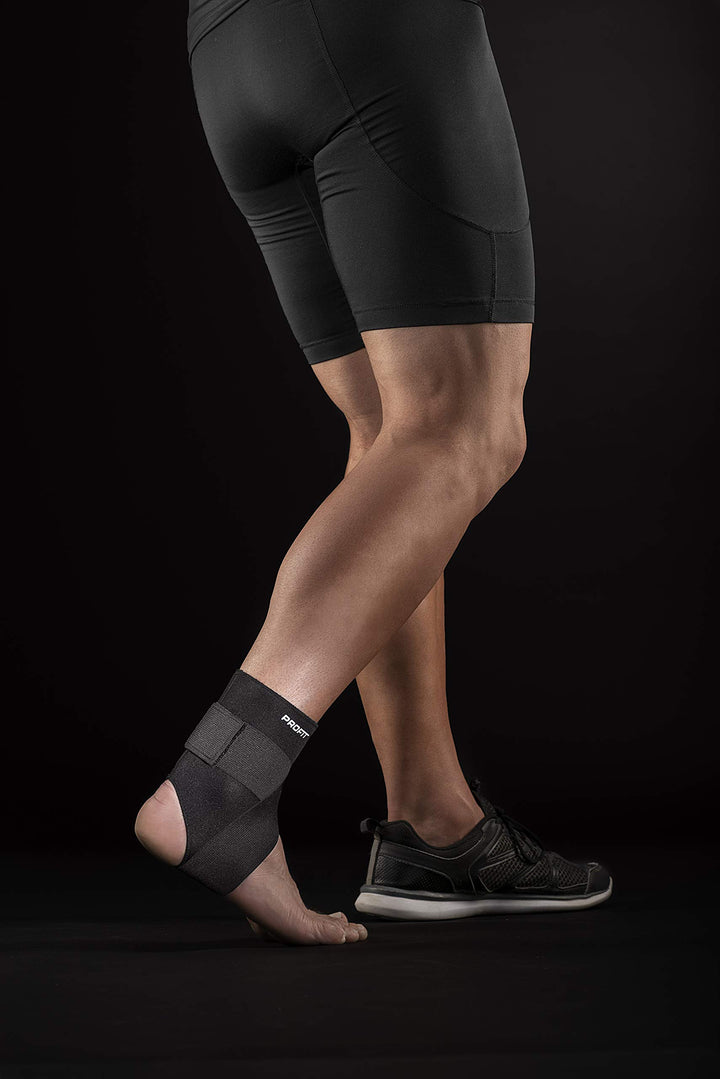 PTM Profit Figure 8 Ankle Support -Neoprene Material W/Adjustable Compression - Rapid Anti Inflammation. Ideal 4 All Sports. Therapeutic Recovery.Sprains,Strains,Instability & Tendonitis (Medium)