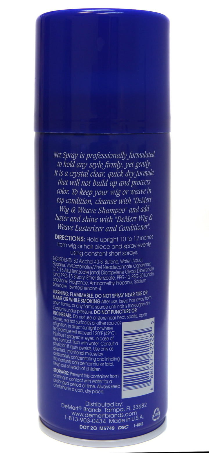 Wig Net Spray Firm Hold Styling Spray 9.76 oz. Aerosol