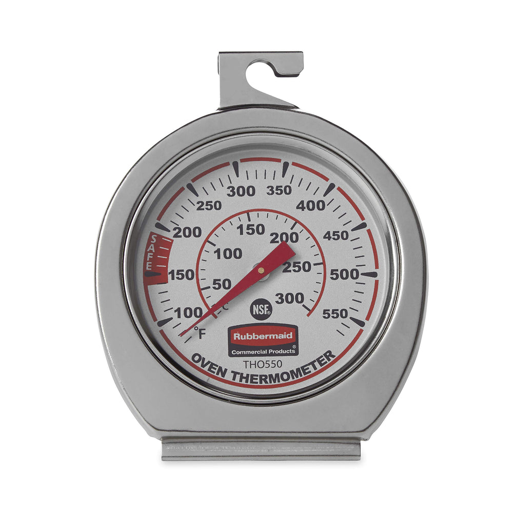 Stainless Steel Monitoring Thermometer, Safe for Inside Oven/Grill/Smoker, 60-580°F Range, Easy to Read Food Thermometer For Food Resturant/Home Cooking
