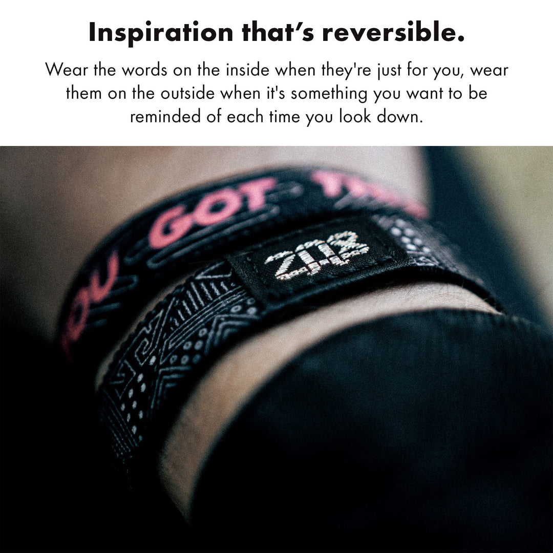 Bracelets — You Got This | Stretchy Elastic Band with Motivational Affirmations and Beautiful Artwork, Great Wristband Gift for Men &amp; Women of All Ages (Medium)
