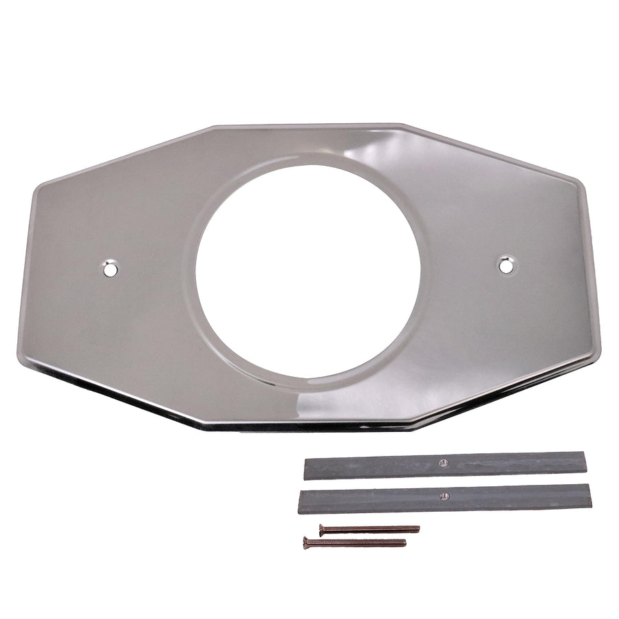 Westbrass D502-26 One-Hole Remodel Plate for Moen and D