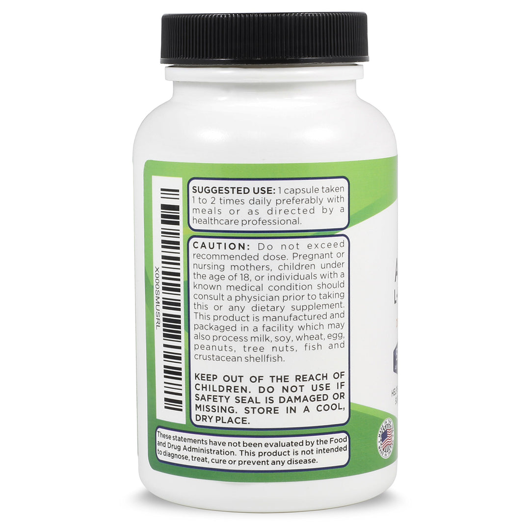 Acetyl L-Carnitine with Alpha Lipoic Acid - 90 Capsules