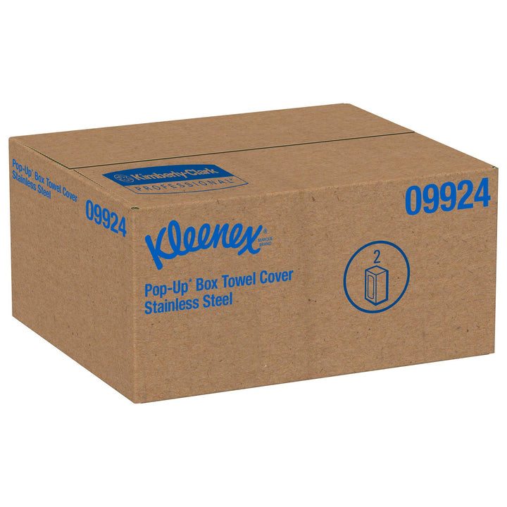 Kleenex Stainless Steel Countertop Box Towel Cover (099
