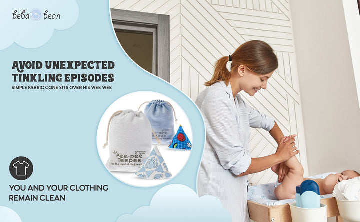 Pee-Pee Teepee Cellophane Bag - Baseball