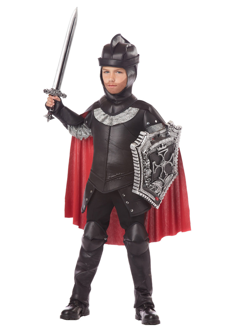 Boys The Black Knight Costume, Large (10-12)