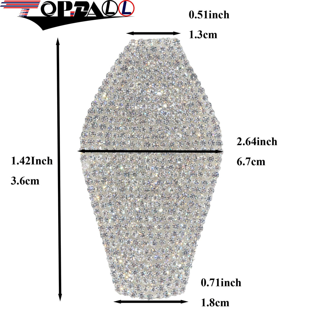 Gear Box Shifter Bling Crystal Accessory Interior Cover Compatible for Honda Civic
