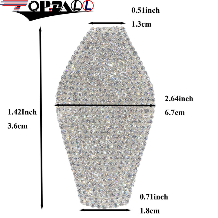 Gear Box Shifter Bling Crystal Accessory Interior Cover Compatible for Honda Civic