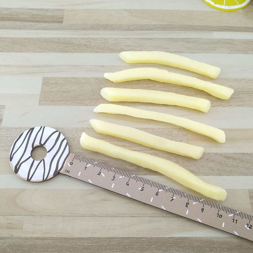 15pcs Fake French Fries, Realistic Fake Fast Food, Simulation Artificial Fake Cooking Play Food Model, Kitchen Toy Decoration, Restaurant Display Party Tricky Props