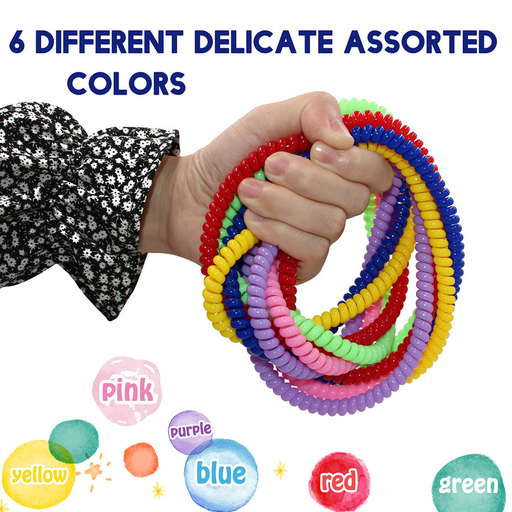 Sensory Chew Toys for Autistic Children, 12 Pack Stretch Chewing Necklaces Bracelets for Kids with Autism ADHD SPD, Oral Motor Aids Chew Necklaces Reduce Fidgeting Stress and Anxiety