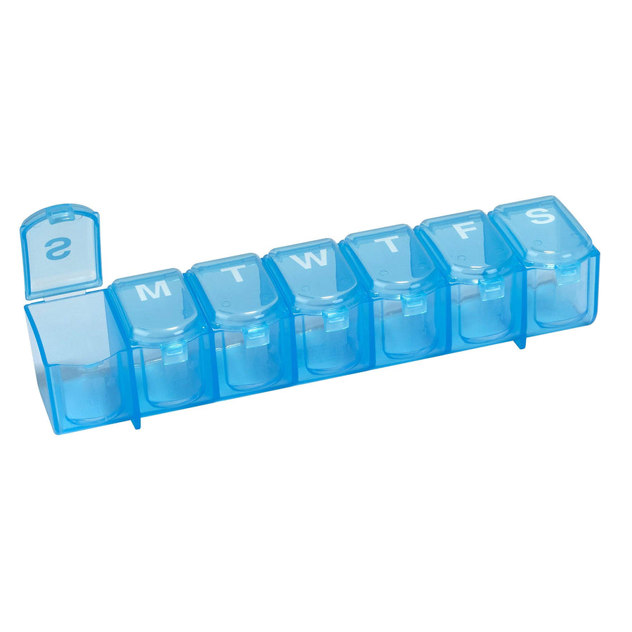 Ezy Dose Weekly (7-Day) Push N' Pop Pill Planner (L