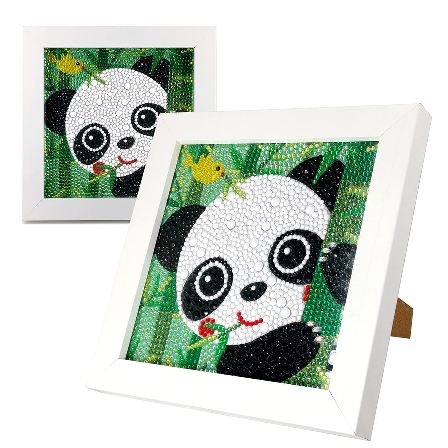 Diamond Painting for Kids with Wooden Frame, Arts and C