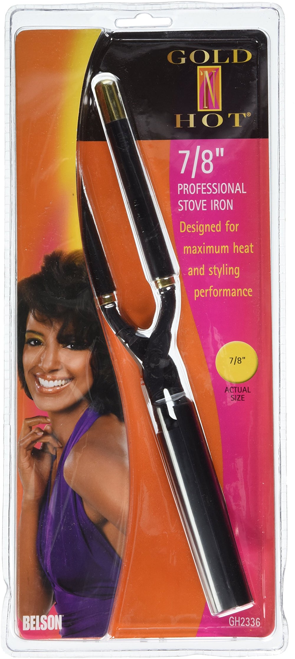 Gold 'N Hot Professional Stove Iron, 7/8 Inch