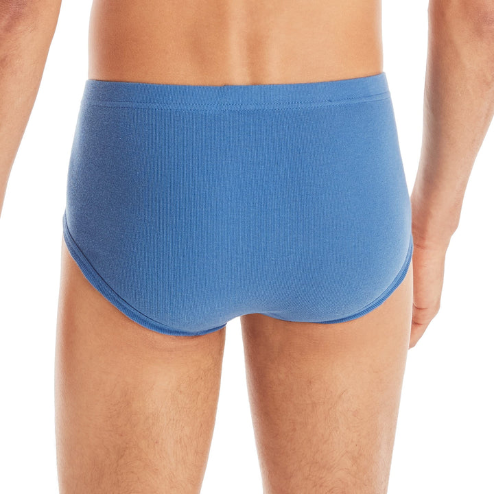 mens Underwear Pack, Mid-rise Briefs, Stretch Cotton Underwear, Classic, 6-pack (Colors May Vary) Briefs, 6 Pack - Assorted, Large US