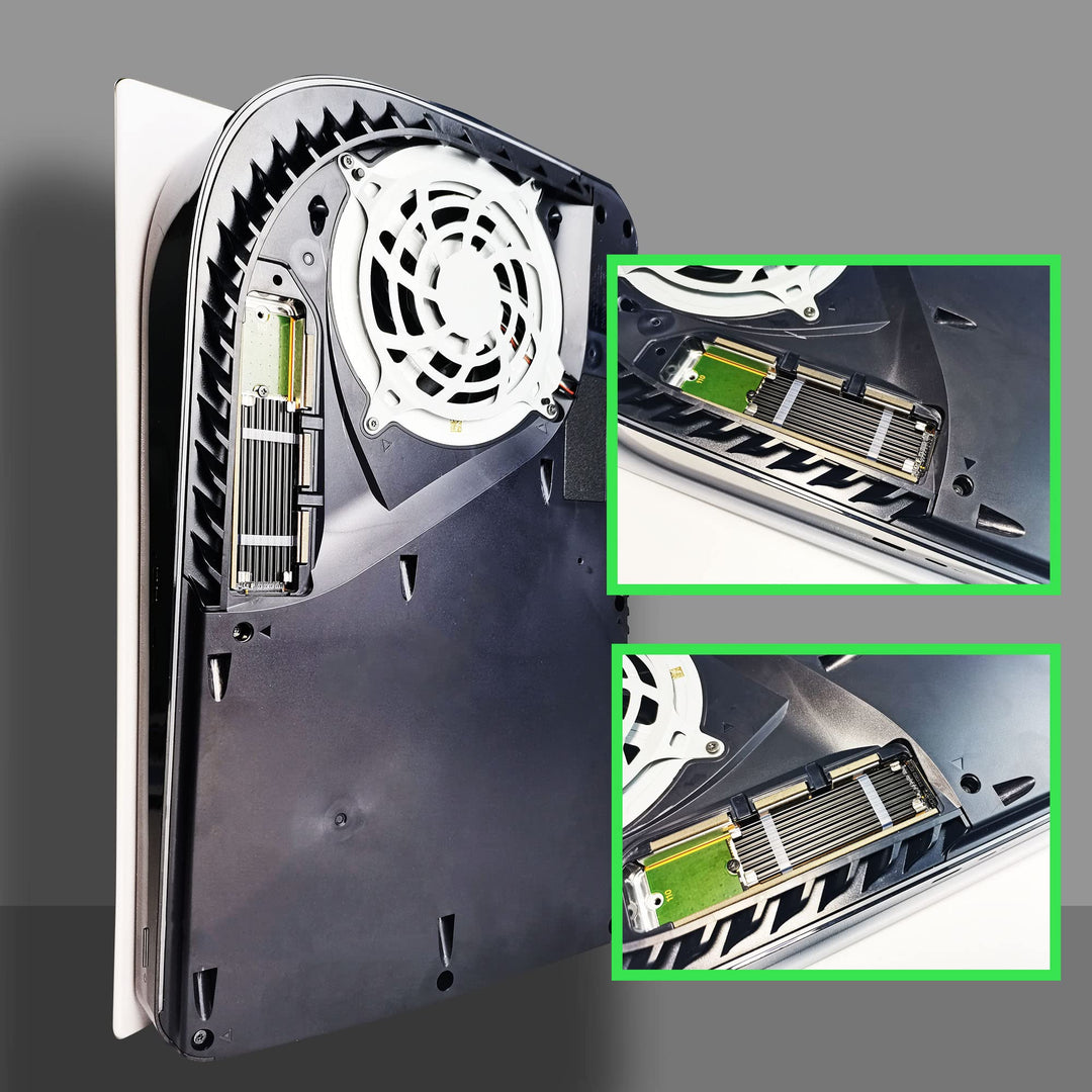 GLOTRENDS M.2 Heatsink for 2280 M.2 SSD, Fit for PC/PS5