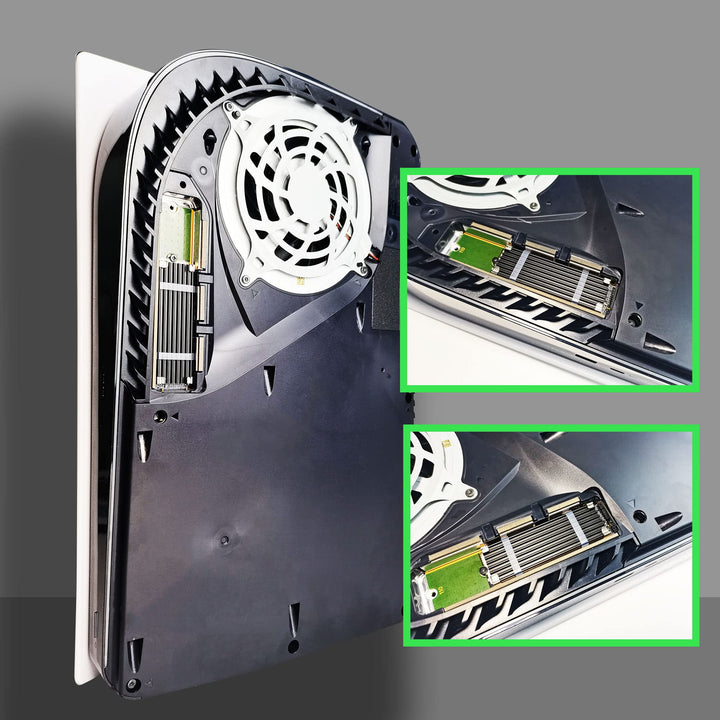 GLOTRENDS M.2 Heatsink for 2280 M.2 SSD, Fit for PC/PS5