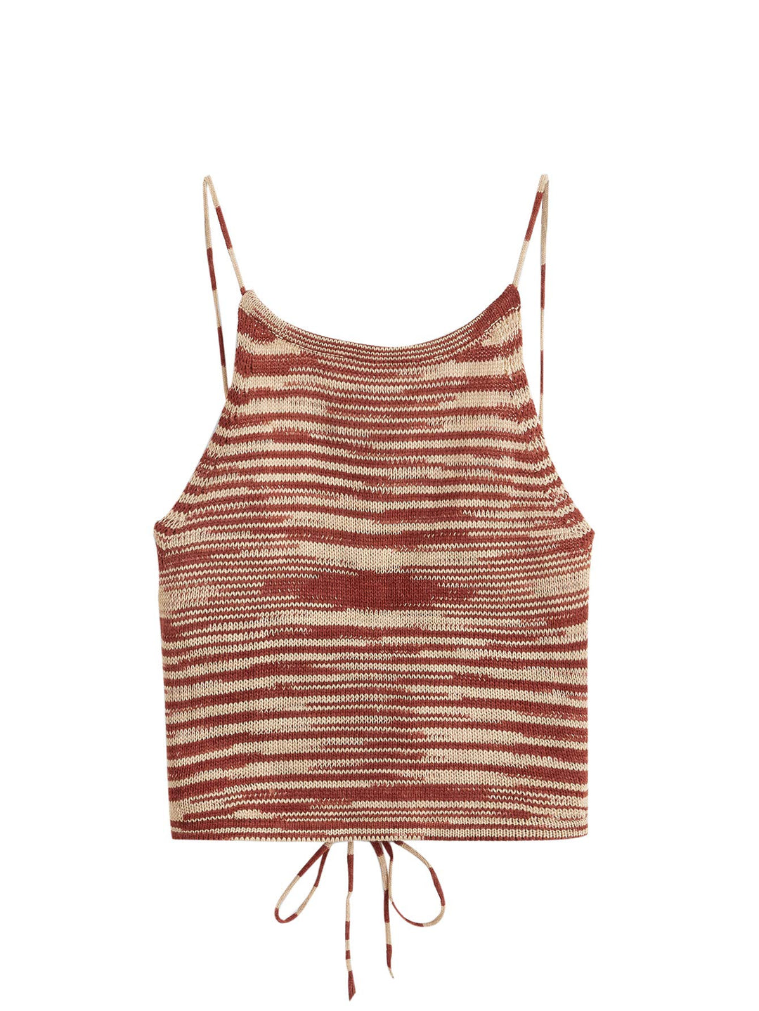 SweatyRocks Women&#39;s Sleeveless Space Dye Knit C
