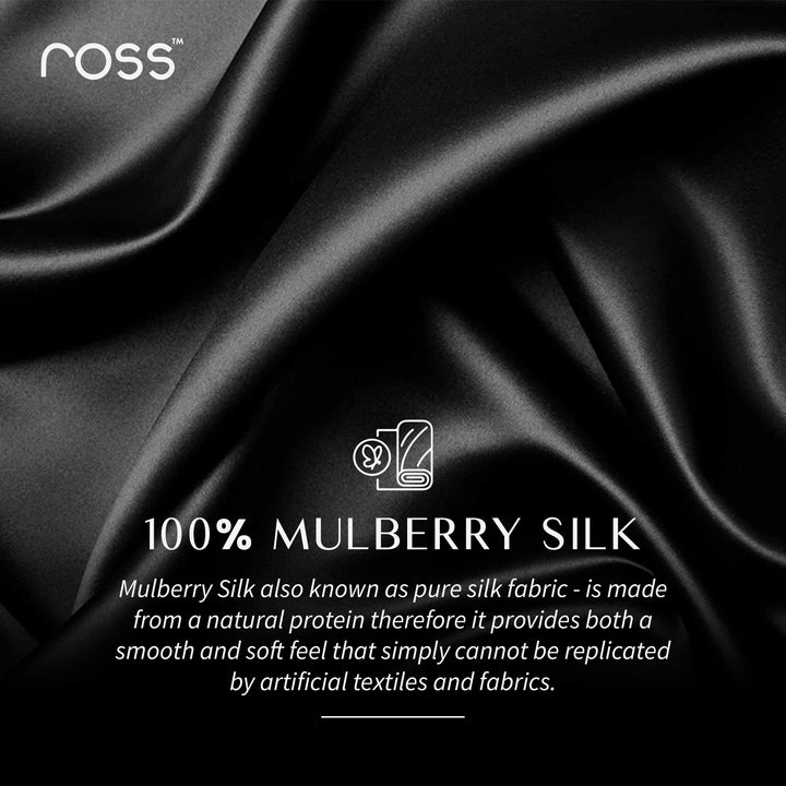 Ross 100% Mulberry Silk Sleep Mask Eye Mask, Super Smoo