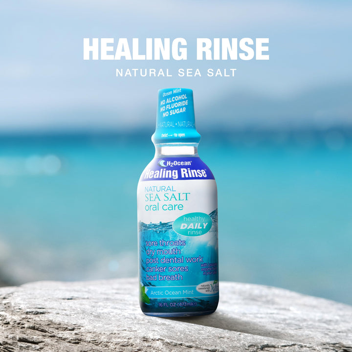 H2Ocean Arctic Ocean Mint Rinse Mouthwash, 16 Fluid Oun