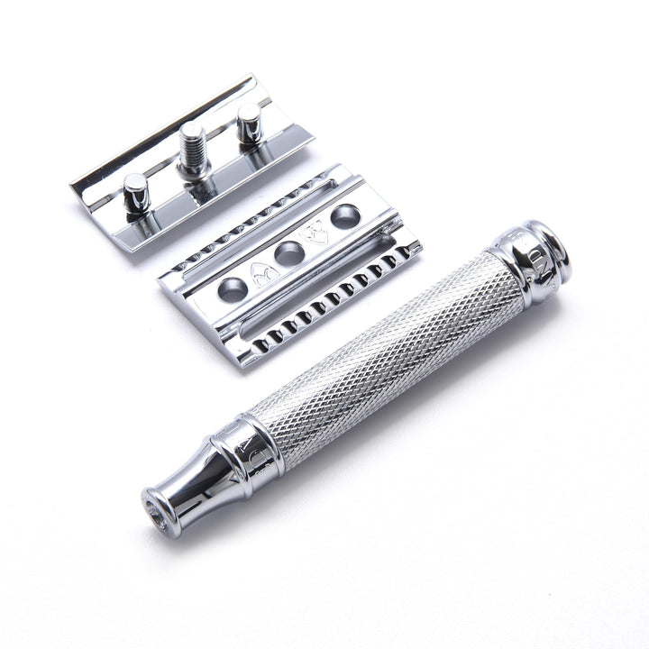 Knurled Handle De Safety Razor - De89Kn14Bl Razor By