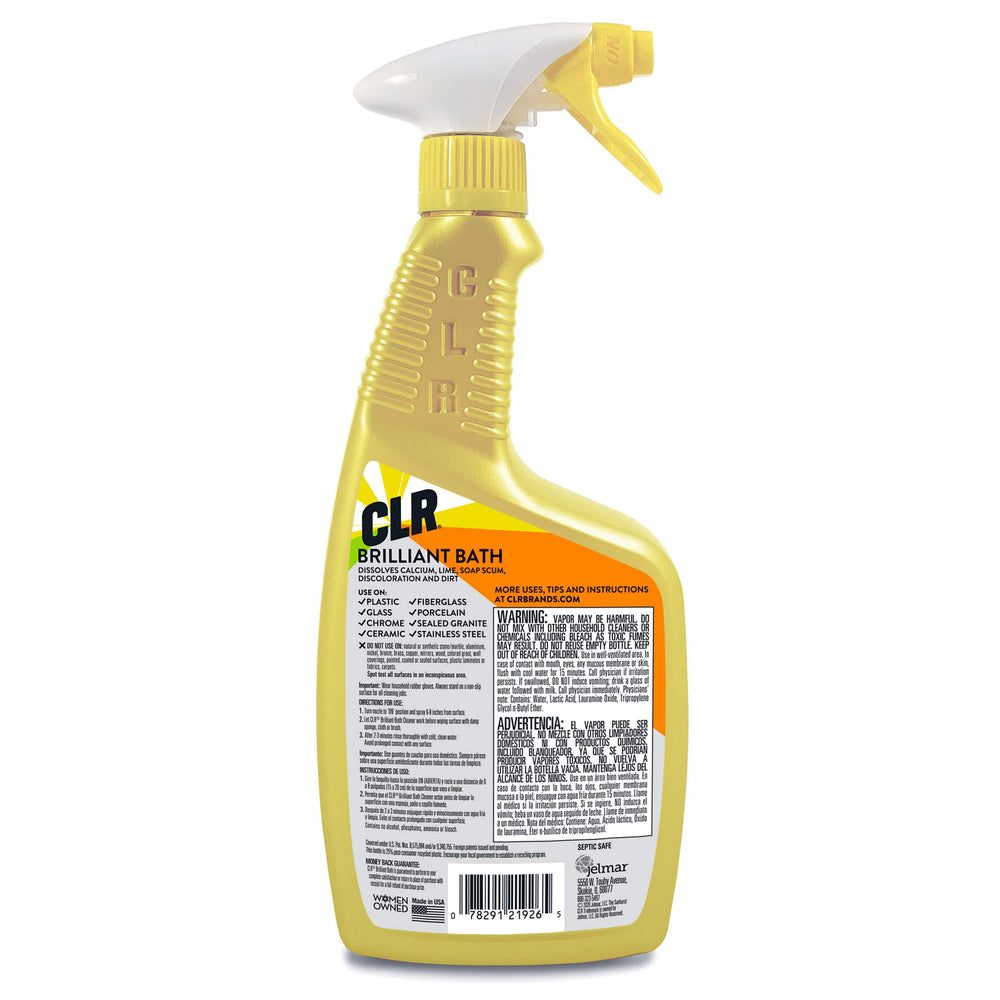 Brilliant Bath, Fresh Scent Foaming Action Cleaner, Spray Bottle, 26 Fl Oz (Pack of 1) (Packaging May Vary)