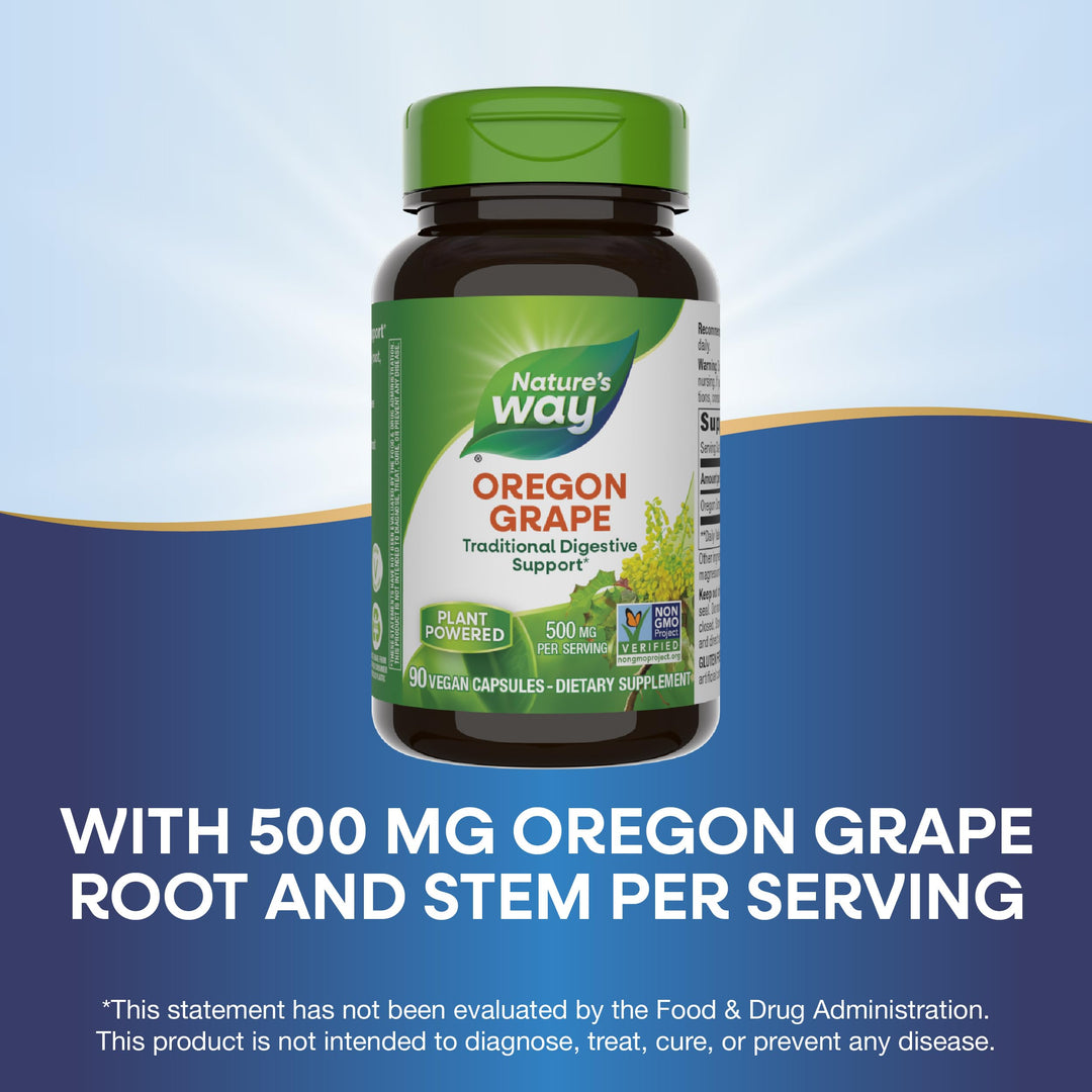 Nature&#39;s Way Oregon Grape, Traditional Digestio