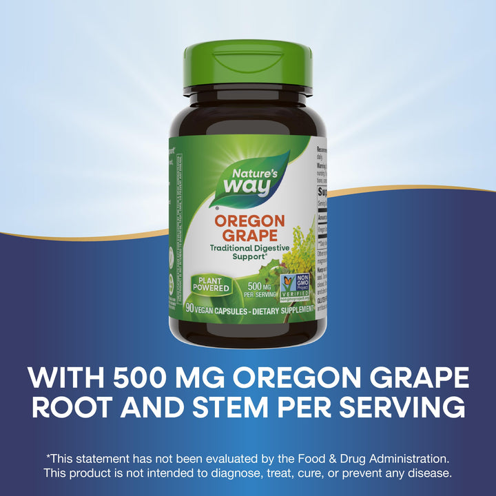 Nature&#39;s Way Oregon Grape, Traditional Digestio