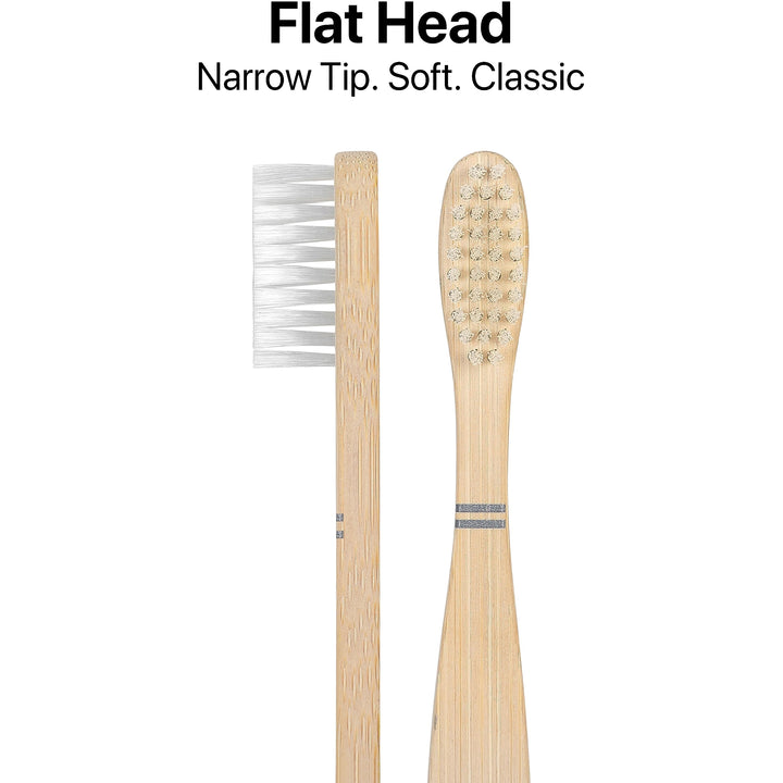 Seaturtle Kids Plant-Based Bristles Bamboo Toothbrush -