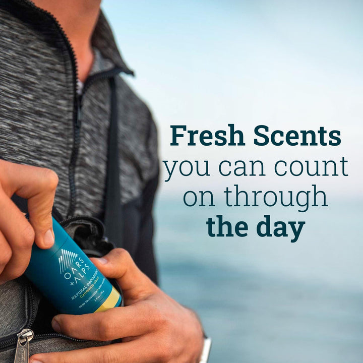 Aluminum Free Deodorant for Men and Women, Dermatologist Tested and Made with Clean Ingredients, Vegan, Travel Size, California Coast, 1 Pack, 2.6 Oz