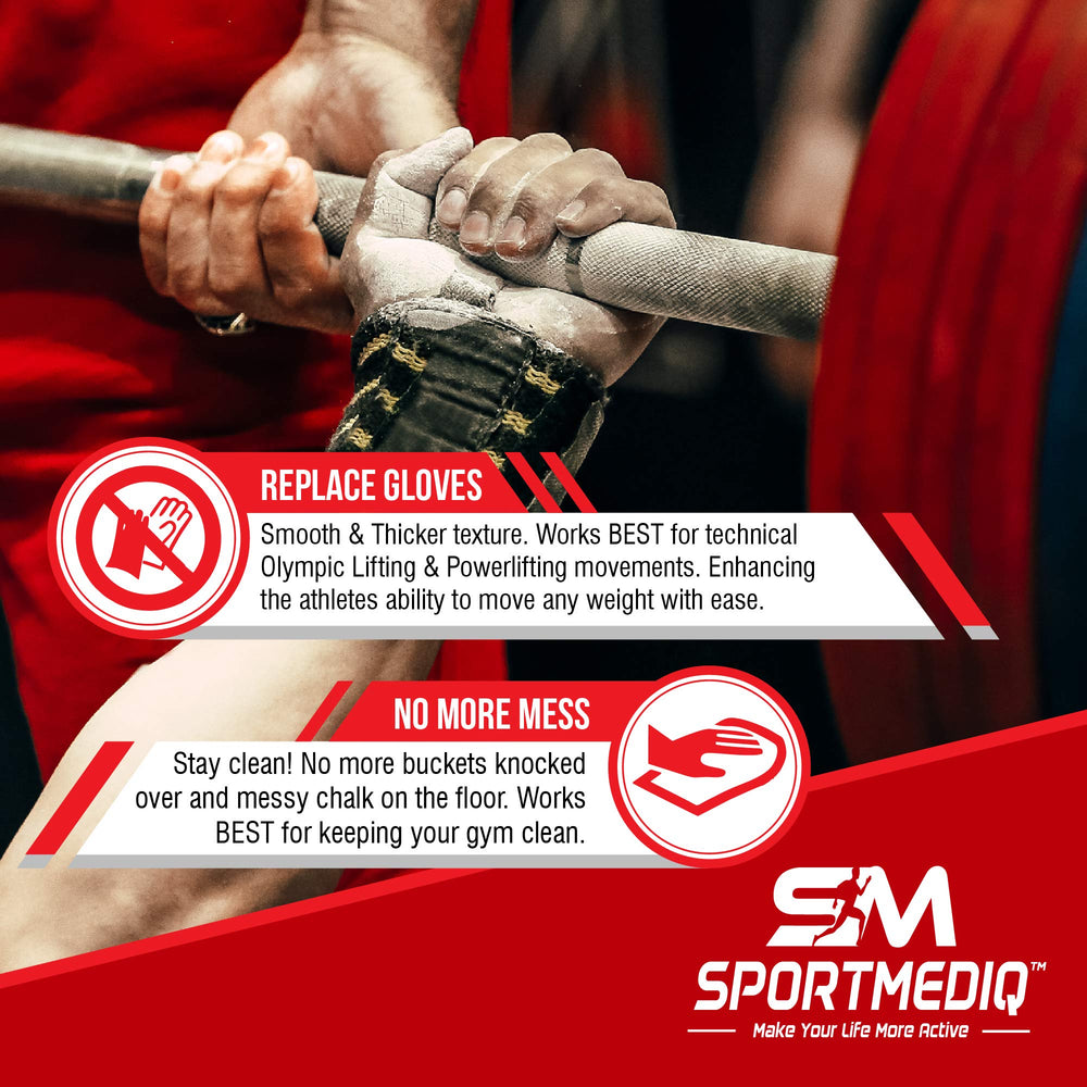 Pro Grade Liquid Chalk – 1 Pack - Mess Free Professional Hand Grip for Gym, Weightlifting, Rock Climbing, Gymnastics, Rock Climbing - Dries in Seconds - 1.69oz Travel Size with Belt Clip