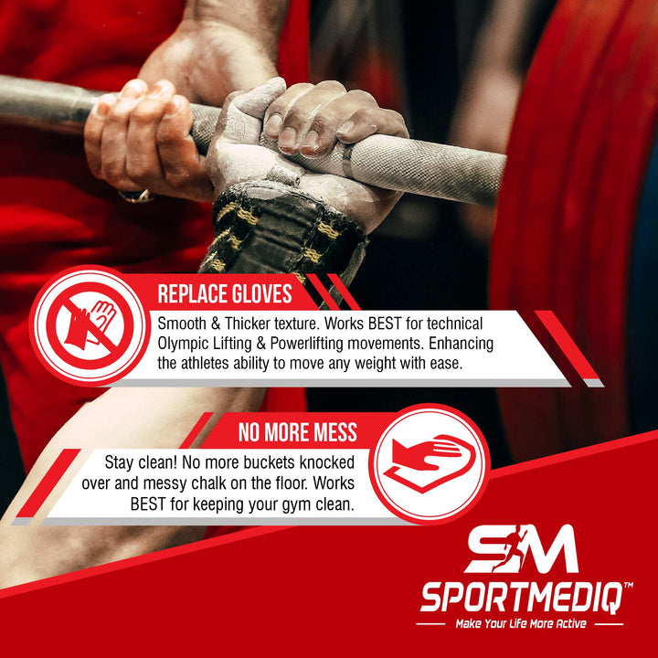 Pro Grade Liquid Chalk – 1 Pack - Mess Free Professional Hand Grip for Gym, Weightlifting, Rock Climbing, Gymnastics, Rock Climbing - Dries in Seconds - 1.69oz Travel Size with Belt Clip