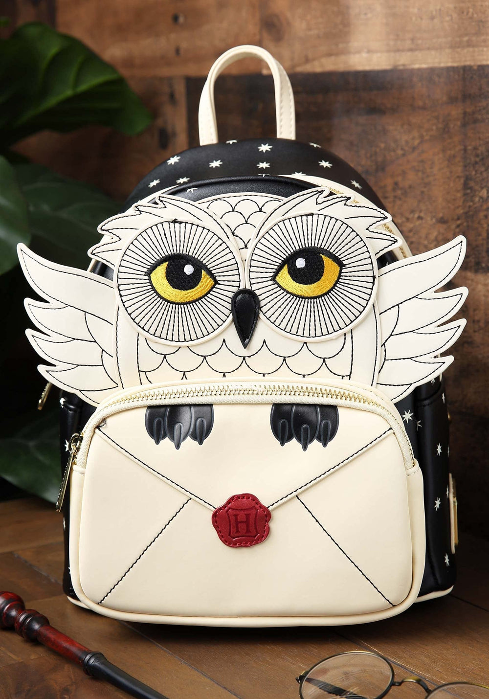 Loungefly Harry Potter Hedwig Howler Womens Double Stra