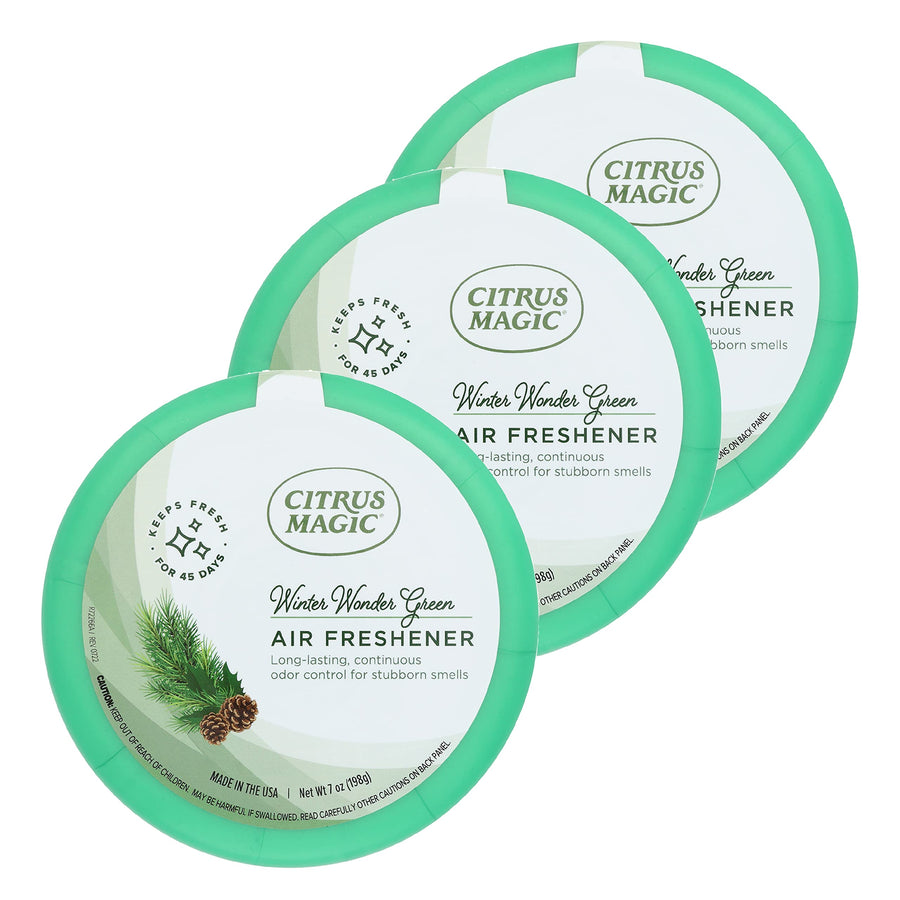 Citrus Magic 3-Pack Holiday Fragrance Solid Air Freshen