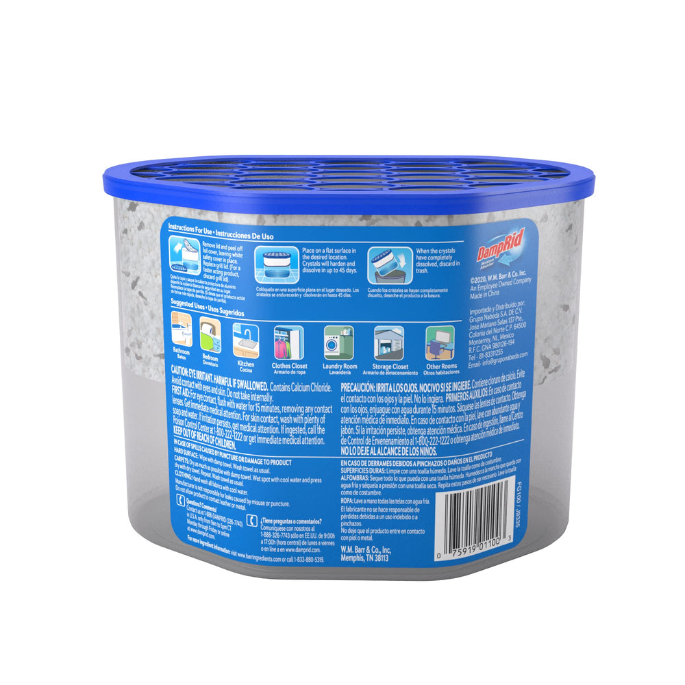Damprid Fg100 Unscented Disposable Moisture Absorber, 10.5-Ounce