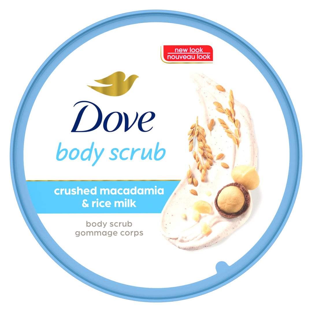 Dove Exfoliating Body Polish Body Scrub Kiwi & Aloe 10.5 oz