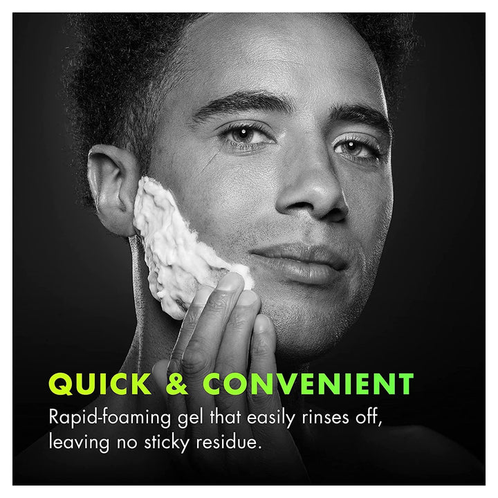 Rapid Foaming Shave Gel for Men Labs, 7 OZ