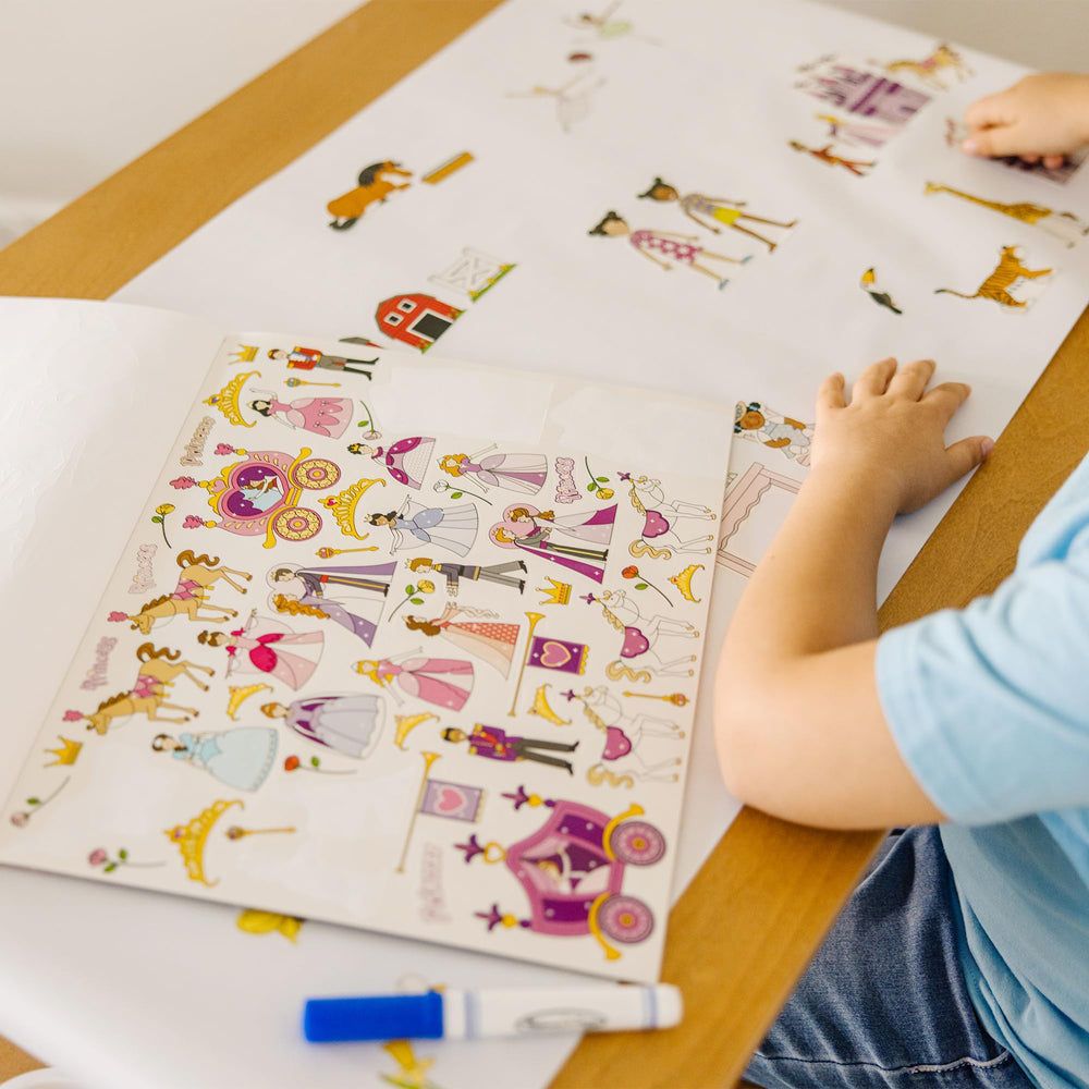 Sticker Collection Book: Princesses, Tea Party, Animals, and More - 500+ Stickers - FSC Certified