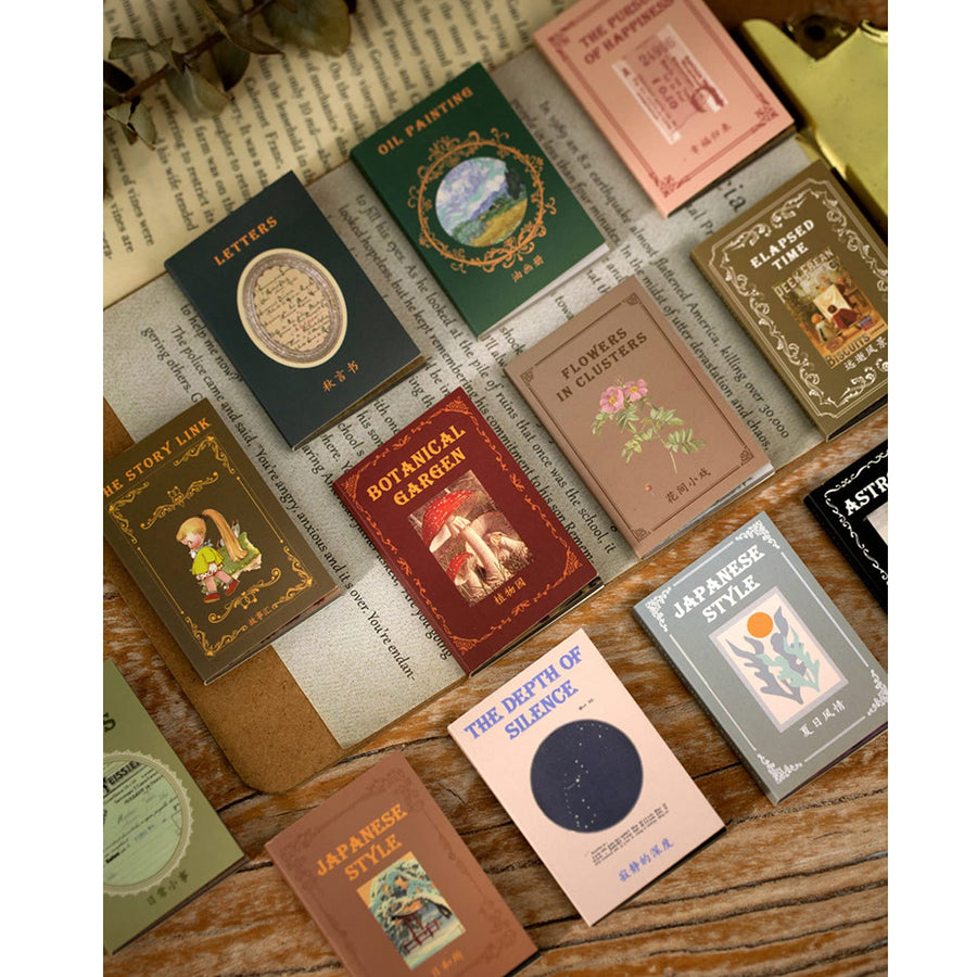 600 Piece Vintage Scrapbook Stickers,Antique Stickers Washi Old Retro Scrapbooking Paper for Art Journaling,DIY Crafts,Planners,Scrapbooking Supplies(12set) -09013