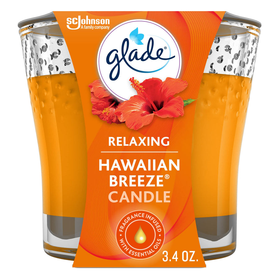 Hawaiian Breeze : Jar Candle Air Freshener, Hawaiian Breeze, 3.4 Ounce