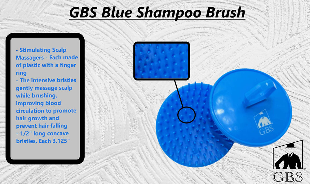 Hair Scalp Massager Shampoo Brush-Scalp Brush for Hair Washing, Women, Men & Pet Grooming, Blue