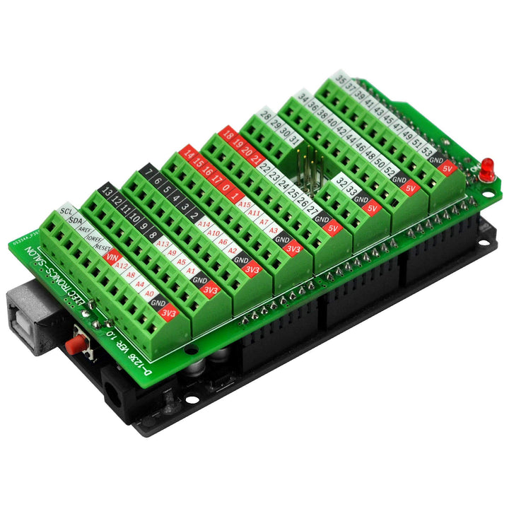 Screw Terminal Block Breakout Module, for Arduino MEGA-2560 R3.