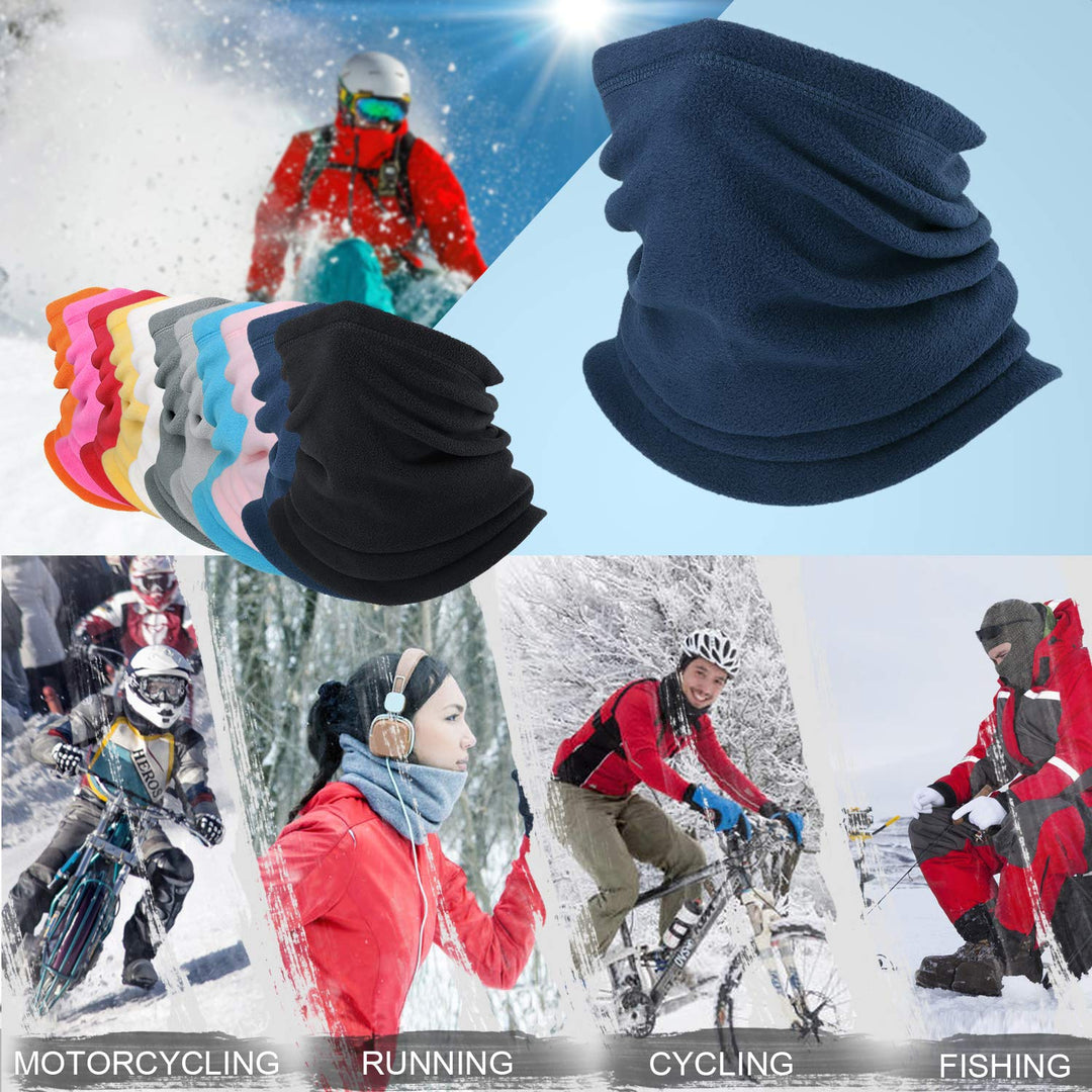 2 Pack or 1 Pack Neck Warmer Gaiter for Cold Weather