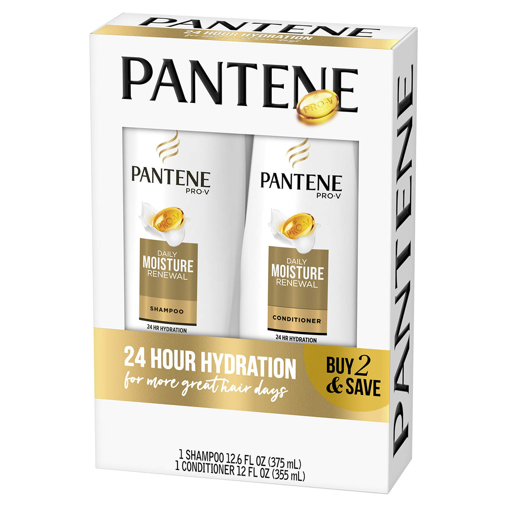 Daily Moisture Renewal Duo set, 12.6 Oz Shampoo and 12 Oz Conditioner