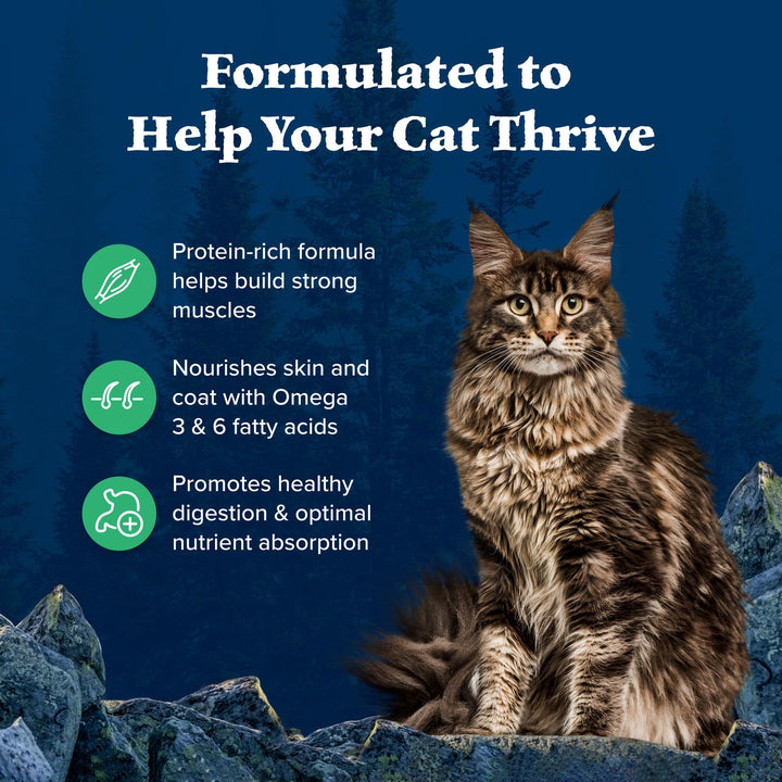 Wilderness Nature&#39;s Evolutionary Diet High-Protein, Grain-Free Natural Dry Food for Adult Cats, Duck, 5-lb. Bag